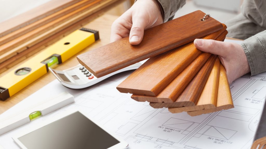 how do I make selections with a remodeling firm